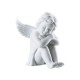 Figurina din portelan, inger sitting, 10.5 cm, Angels - ROSENTHAL