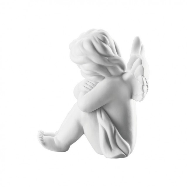 Figurina din portelan, inger sitting, 10.5 cm, Angels - ROSENTHAL