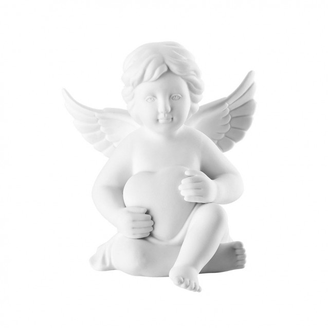 Figurina din portelan, inger cu inima, 10 cm, Angels - ROSENTHAL
