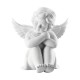 Figurina din portelan, inger sitting, 14.5 cm, Angels - ROSENTHAL