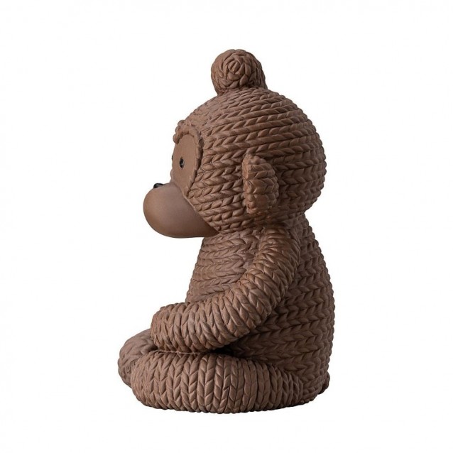 Maimuta Gordon din portelan, maro, 11.5 cm, Pets - ROSENTHAL