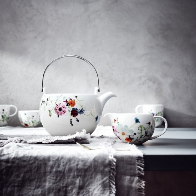 Ceasca pentru ceai si farfurie, Brillance Grand Air by Regula Stüdli - ROSENTHAL