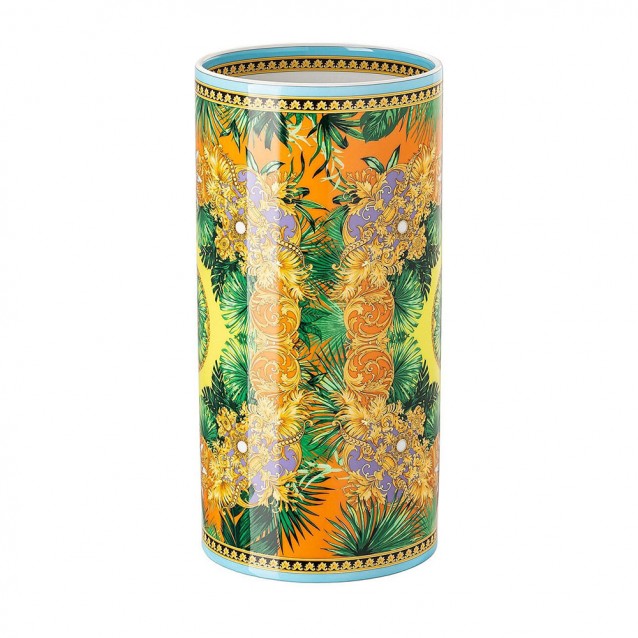Vaza din portelan, 24 cm, Jungle Animalier - VERSACE