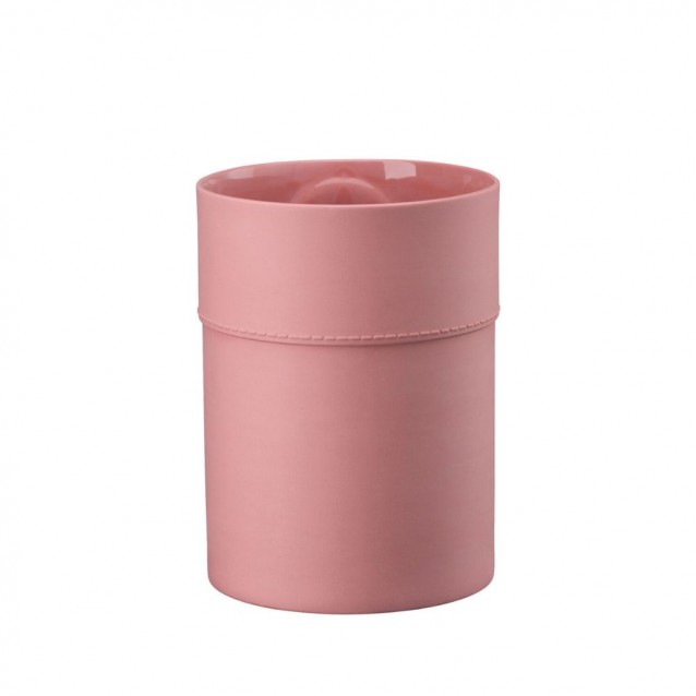Vaza din portelan, 18 cm, La Medusa Pink - VERSACE