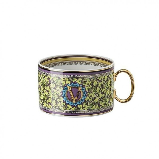 Ceasca pentru ceai si farfurie, Barocco Mosaic - VERSACE