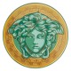 Farfurie de prezentare, Medusa Amplified Green Coin - VERSACE